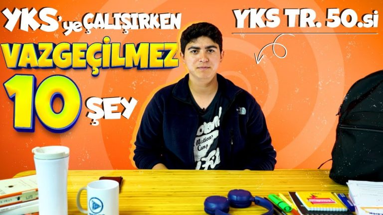 YKS Türkiye 50.sinin ders çalışırken vazgeçemediği 10 şey! | Sınav Kazandıran Rutin⚡